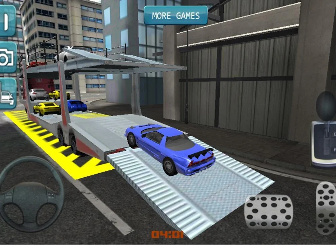 Car Transport Parking Extended for Android - Thrilling Driving Game