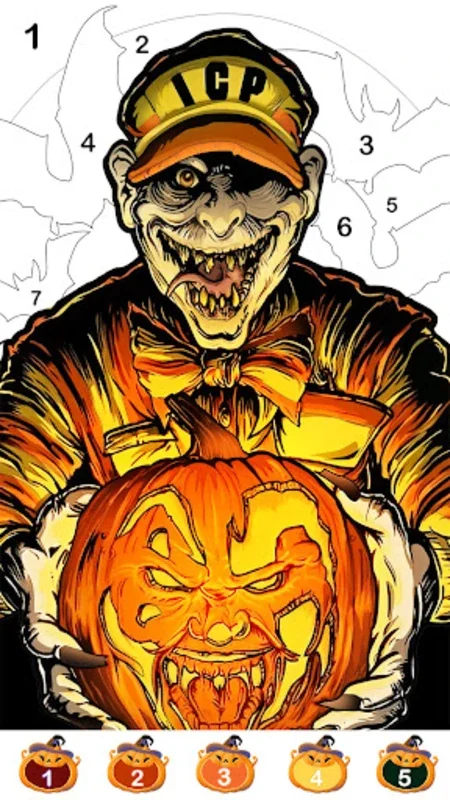 Halloween Coloring Games for Android - Embrace Festive Coloring