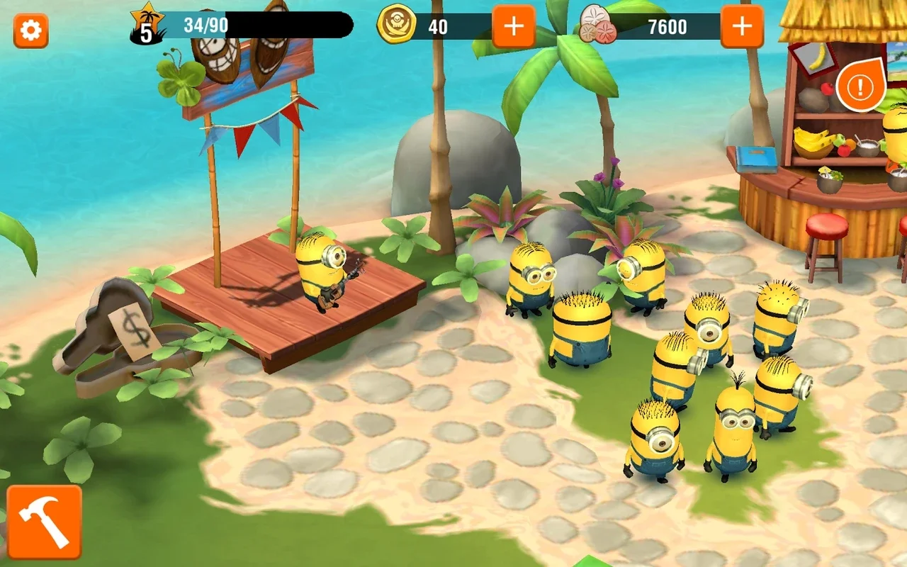 Minions Paradise for Android: Build a Minion Island