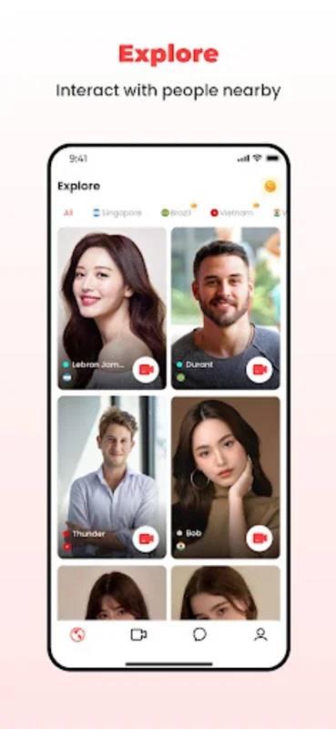 WeLive - Video Chat&Meet for Android - Connect Globally