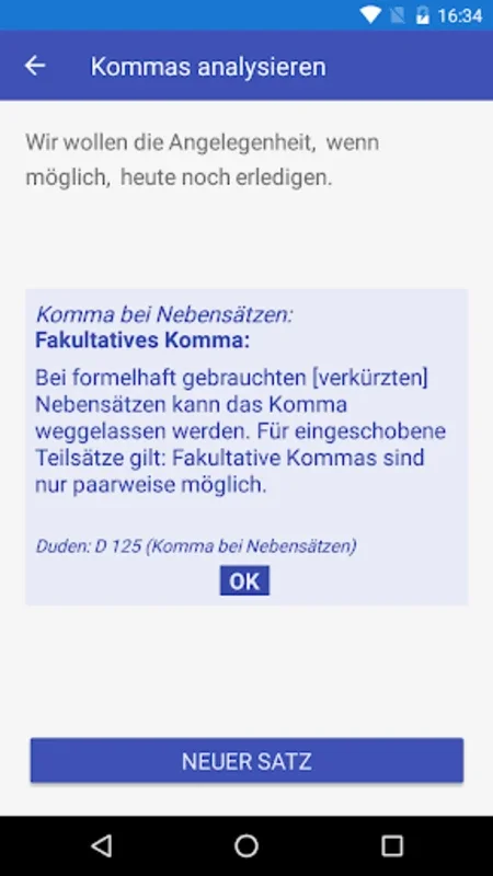 Kommaregeln Deutsch for Android - Master German Punctuation