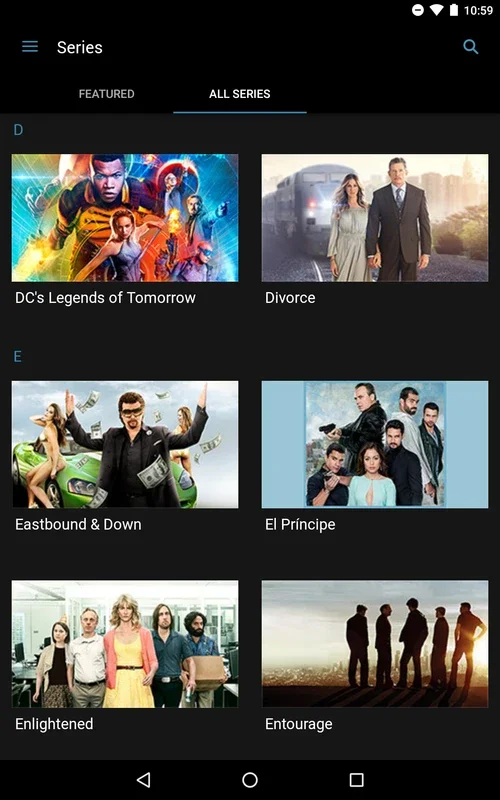 HBO Europa for Android - Unbeatable Entertainment