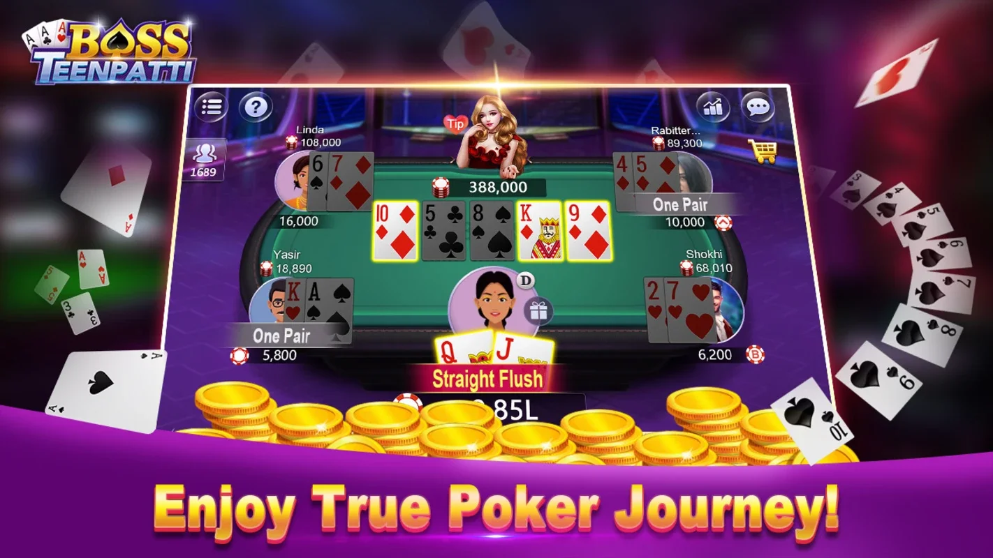 Boss Teenpatti for Android - Exciting Gameplay