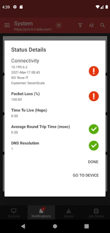 N-central Mobile for Android - Manage IT on the Go