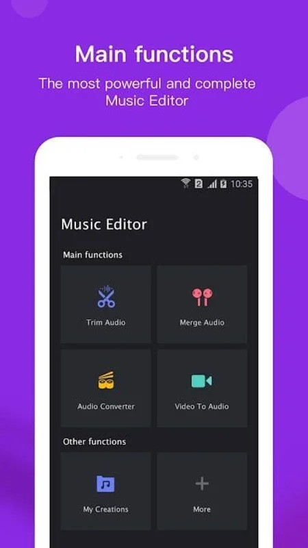 Free Music Editor - Audio, MP3, MP4 for Android: Powerful Audio Editing