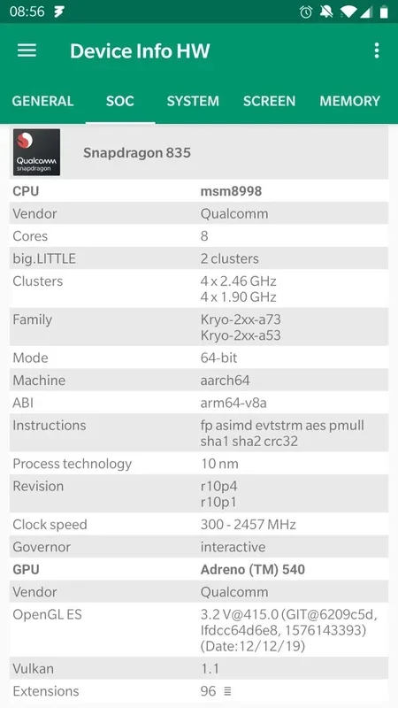 Device Info HW for Android - Monitor Your Smartphone