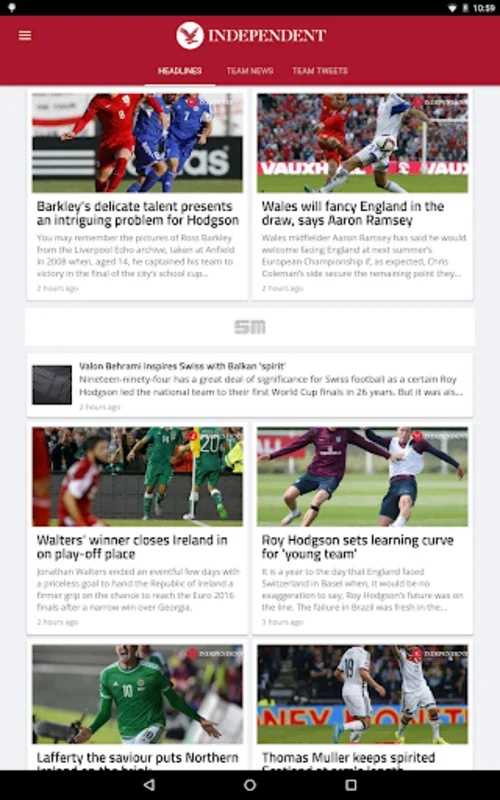 EPL Live for Android - Free Football Updates