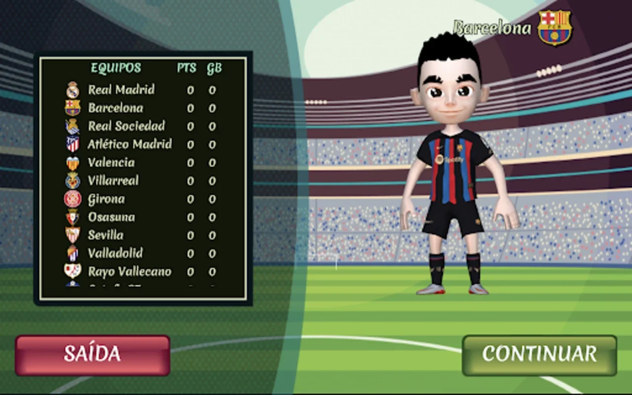 La Liga Juego De Football for Android - Free Soccer Simulation