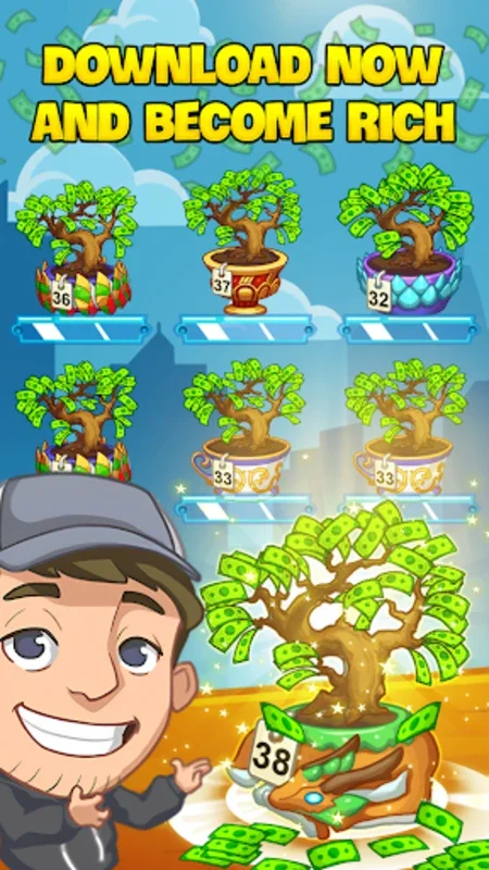 Merge Money for Android: Engaging Virtual Farming