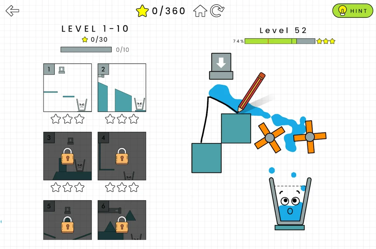 Happy Glass for Windows: Creative Puzzle Game