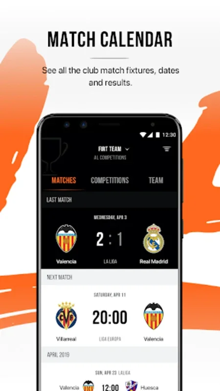 Valencia CF for Android - Stay Connected with the Team