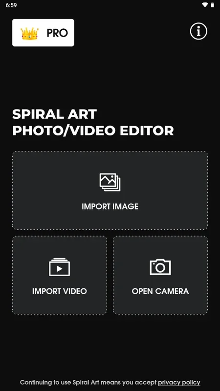 Spiral Art for Android - Add a Spiral Effect to Your Photos