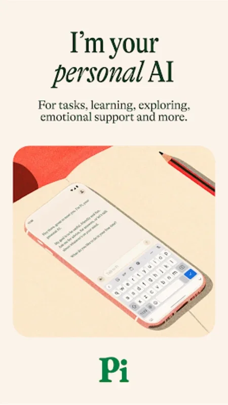 Pi, your personal AI for Android - A Responsive Digital Companion