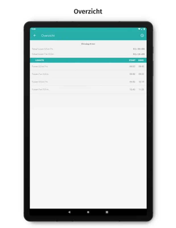 Wassteel timer for Android - Manage Window Cleaning Time