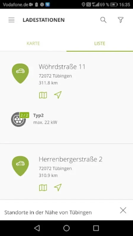 Lade TüStrom for Android: Streamlined EV Charging in Tübingen