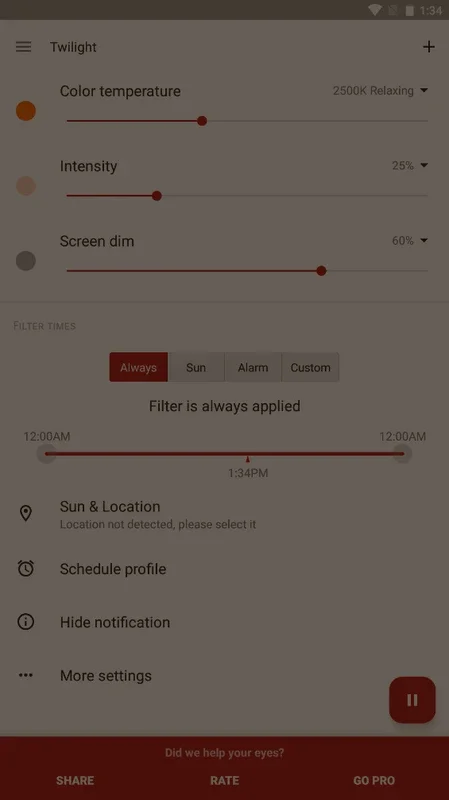 Twilight: Enhance Your Sleep on Android