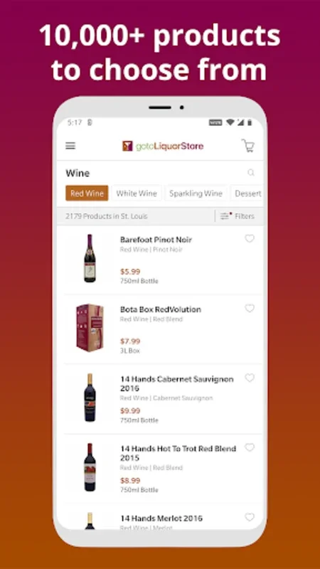 GotoLiquorStore for Android - Easy Alcohol Shopping