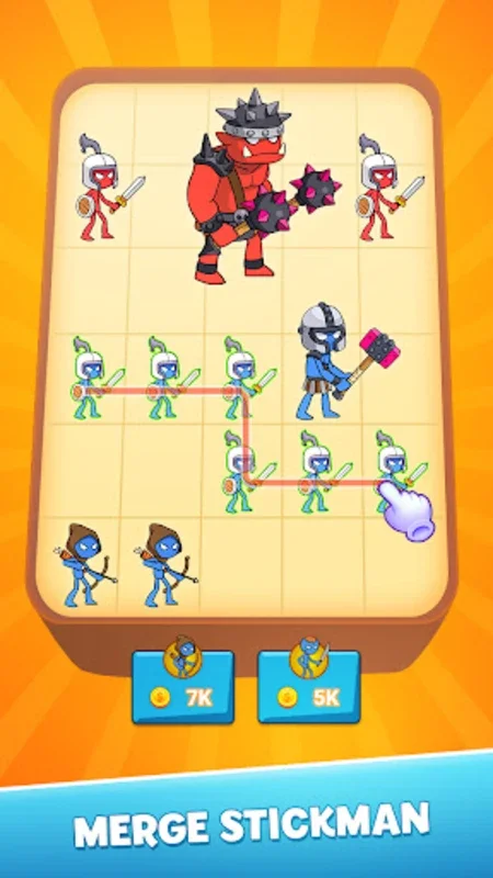 Merge Stickman for Android: Engaging Gameplay