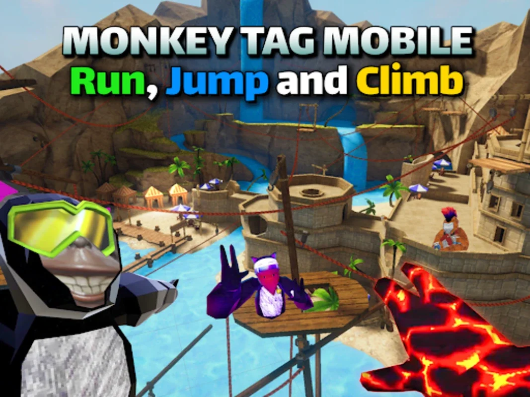 Monkey Tag for Android - Play Now! (No Downloading)