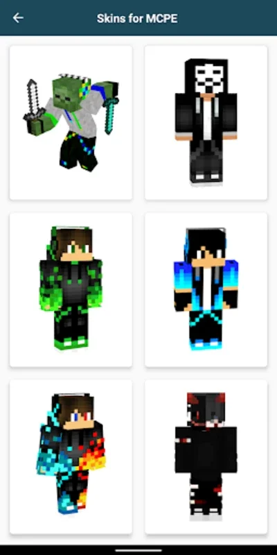 Boys Skins for Minecraft PE for Android - Customize Your Avatars