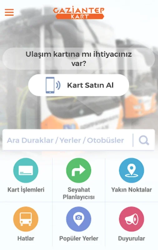 Gaziantep Kart for Android - Optimize Your Commute