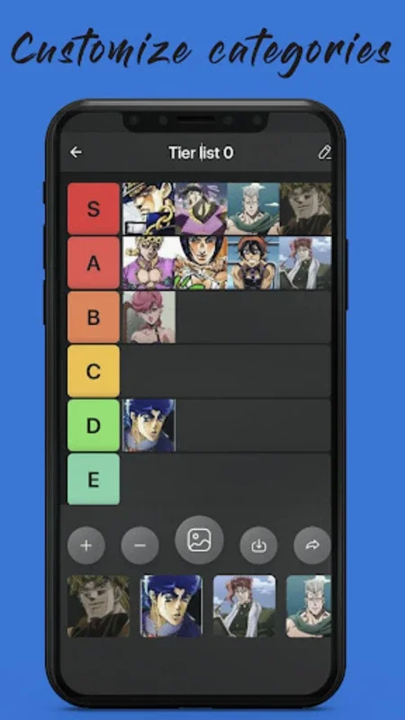 Tier List - Make Ranking Board for Android: Effortless Creation & Sharing