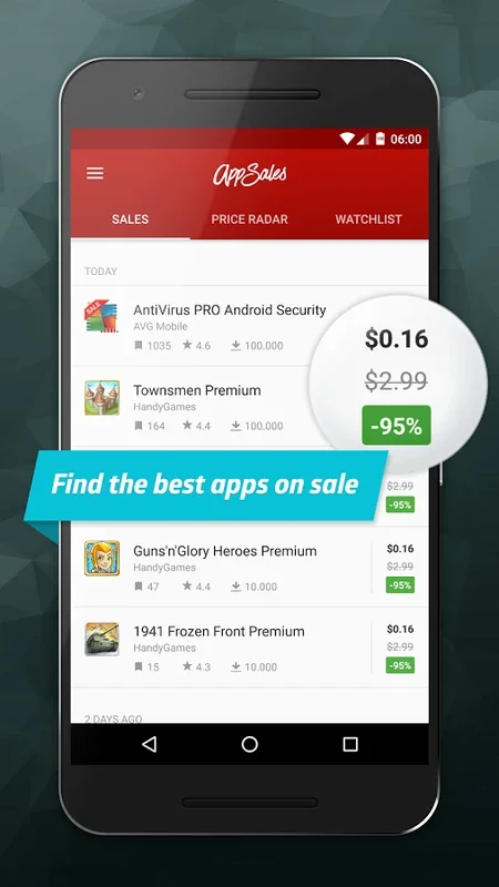 AppSales for Android - Uncover the Best App Deals