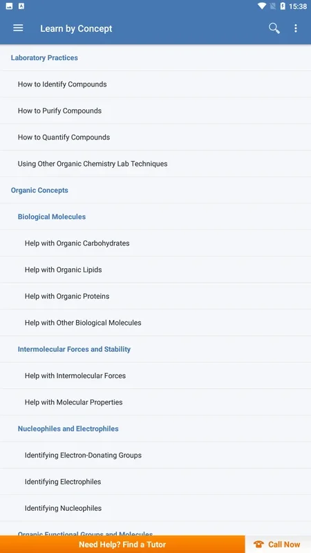 Organic Chemistry for Android - Master the Subject with Tests