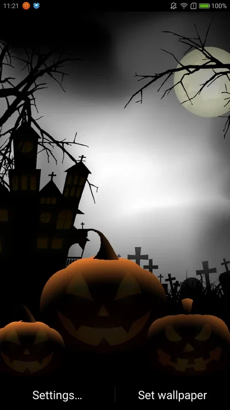 Spooky Halloween Free Live Wallpaper for Android: A Spooky Screensaver