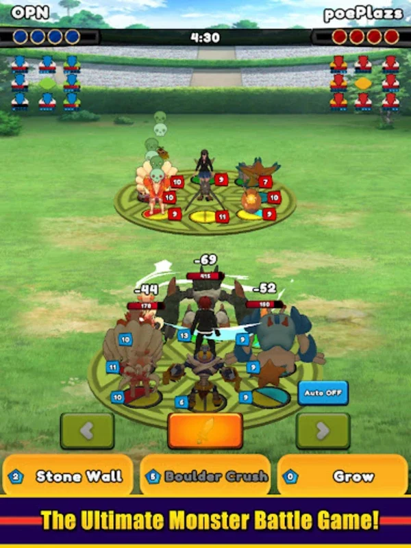 Tetramon Duel Master EX for Android - Strategic Monster Battles