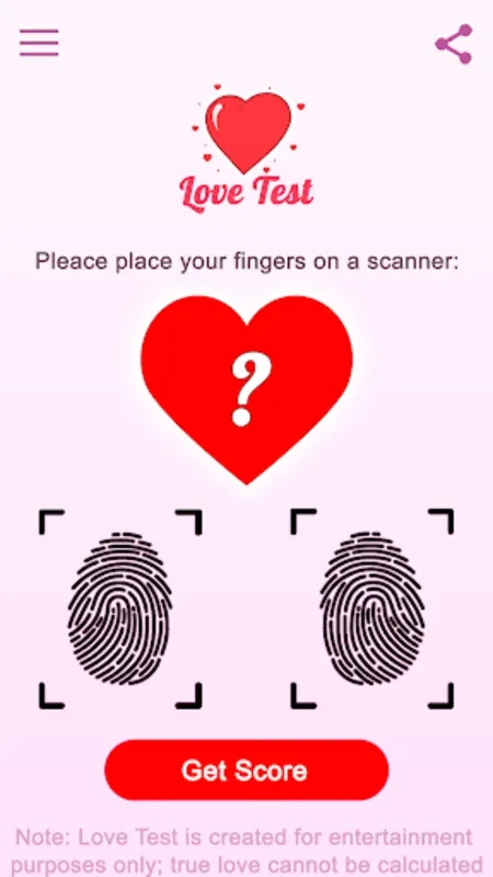 Love Tester: True Love Test for Android - Download the APK from AppHuts