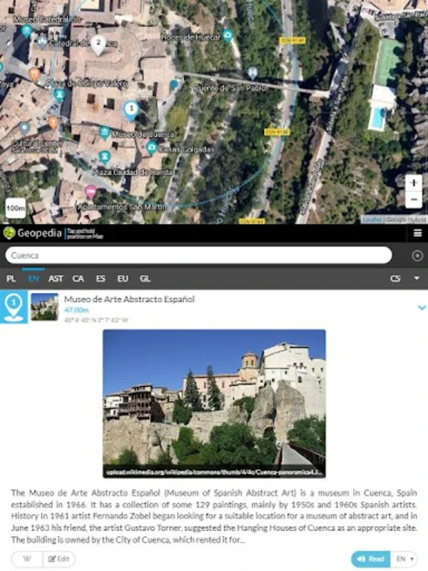 Geopedia for Android: Explore Global Landmarks