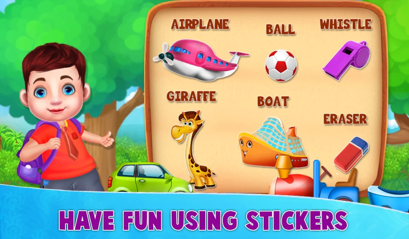 Learning Words For Preschool Kids for Android - Engaging Educational Game