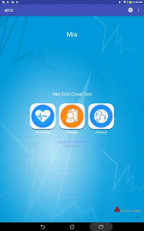 aECG for Android: Real-Time ECG Monitoring & Cloud Storage