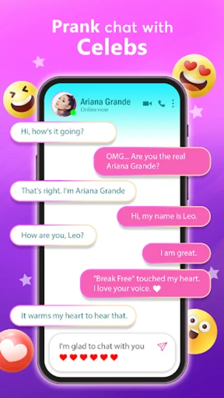 Idol Prank Video Call & Chat for Android - Fun Prank App