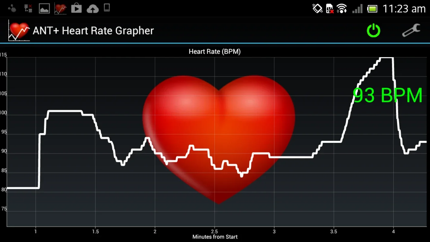 ANT+ Heart Rate Grapher for Android: Visualize Your Heart Rate