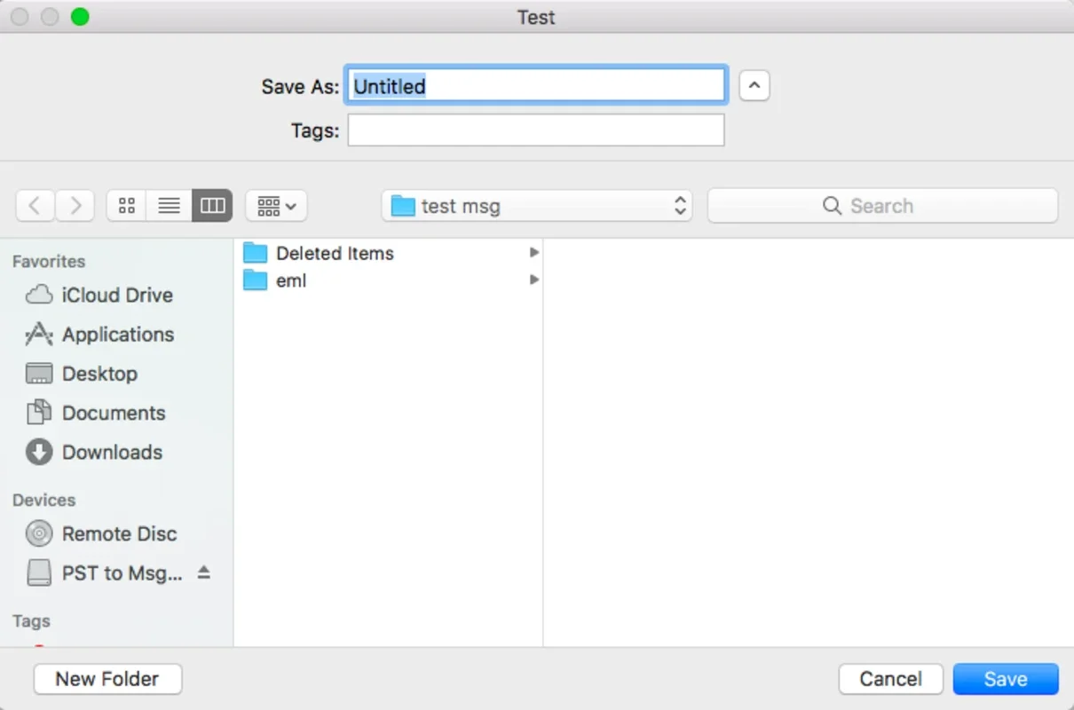 Mailvita PST to MSG Converter For Mac - Seamless Conversion