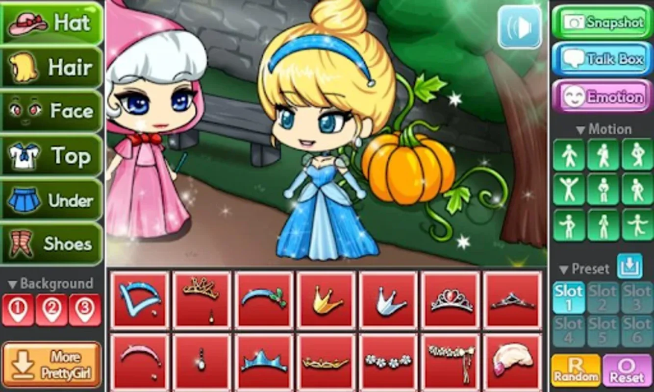 Pretty Girl's Cinderella Style for Android: Magical Fashion