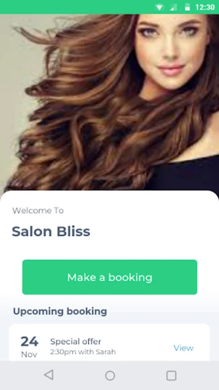 Salon Bliss for Android - Manage Beauty Appointments Easily