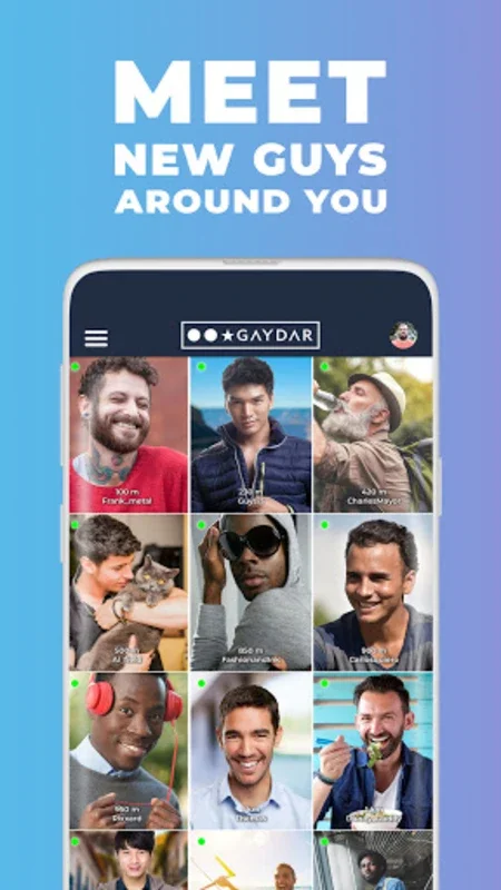 Gaydar for Android: Find Meaningful Connections