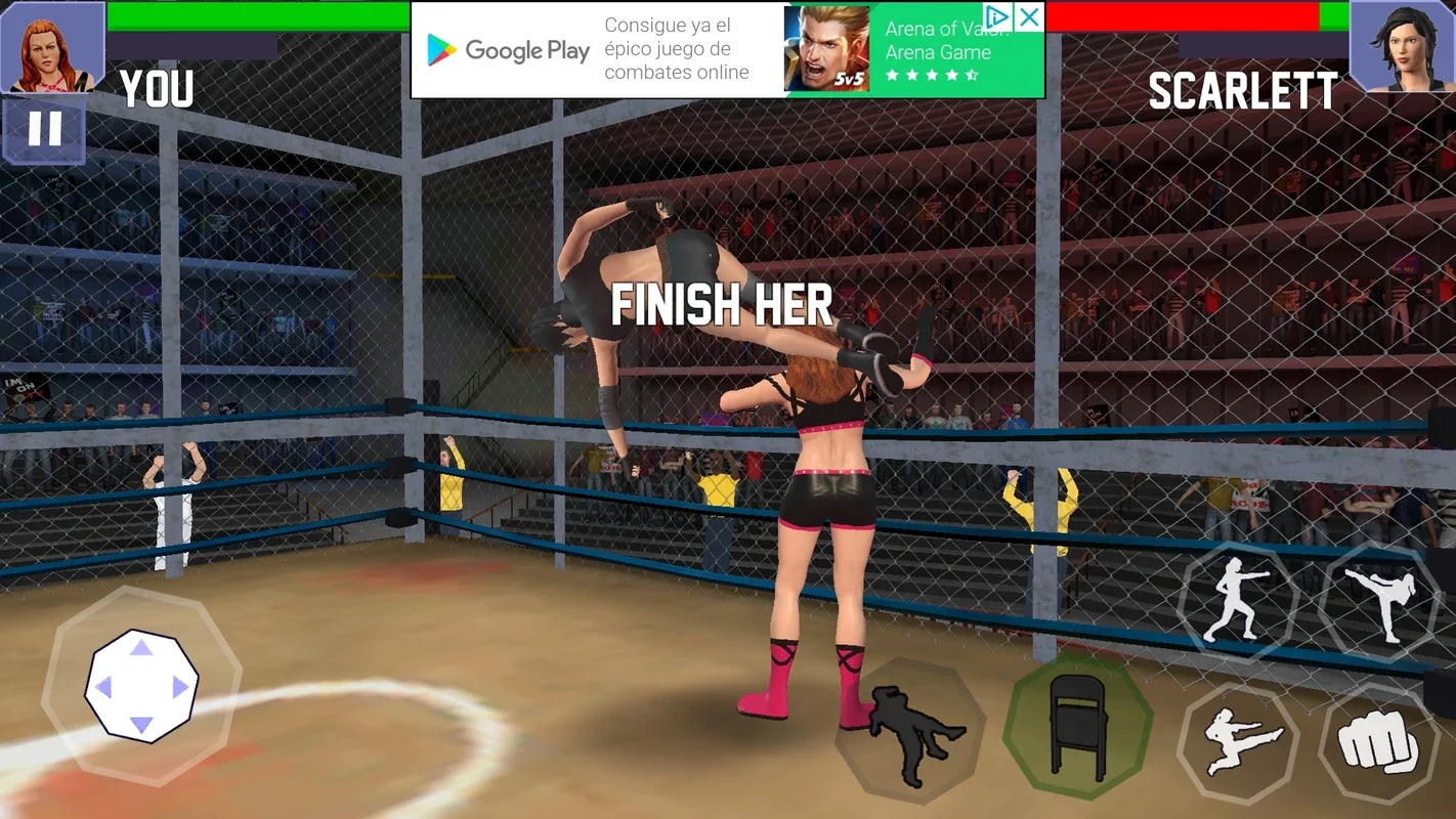 Bad Girls Wrestling Game for Android - A Fun 3D Wrestling Experience