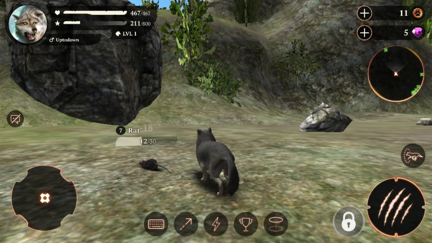 The Wolf for Android - Immersive MMORPG Experience