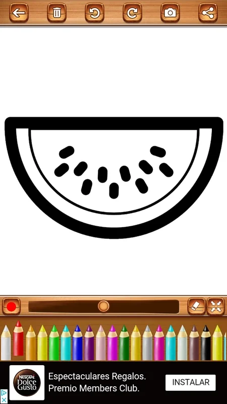 Fruits Drawing Book & Coloring Book for Android: Creative Fun