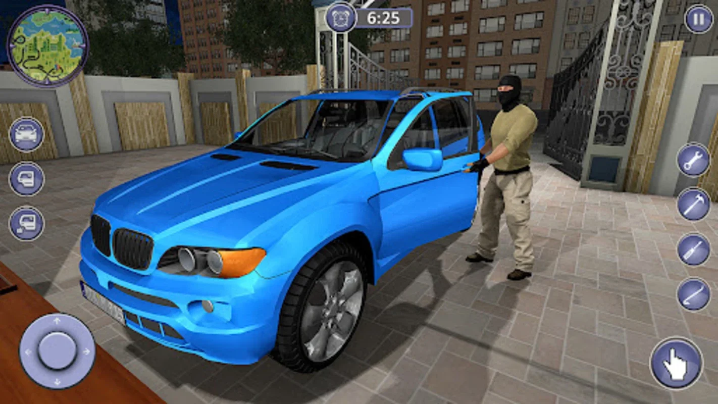 Car Thief Simulator Games 3D for Android - High - Stakes 3D Car Theft