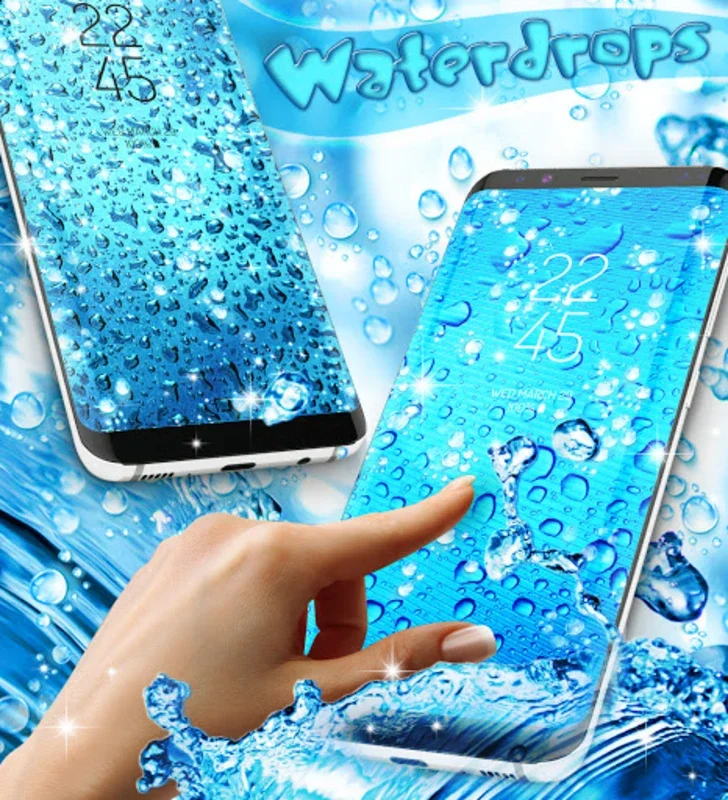 Water drops live wallpaper for Android - Transform Your Screen