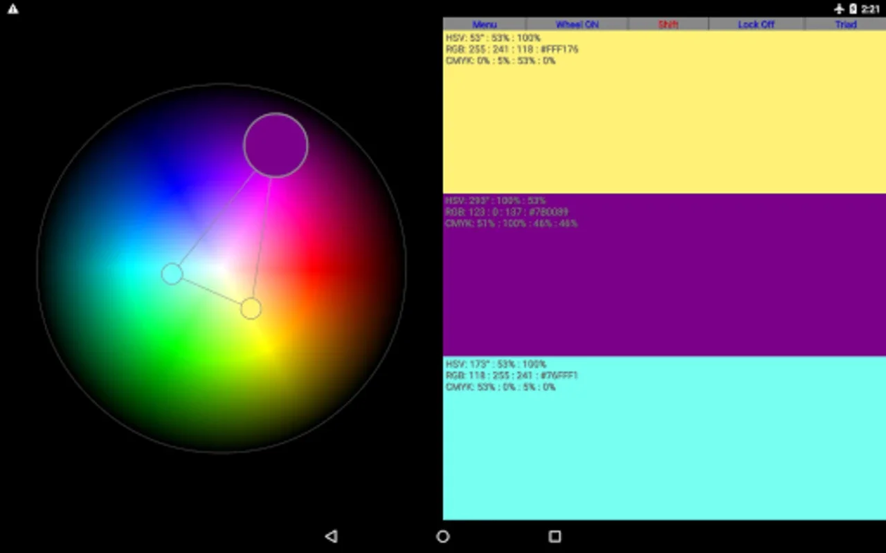 ColorWheel for Android: Intuitive Color Selection