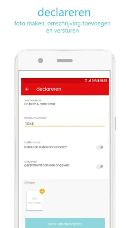 HEMA Zorg App for Android: Streamlined Health Insurance Management