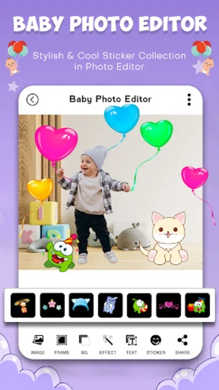 Baby Pics - Baby Photo Editor for Android: Capture Growth