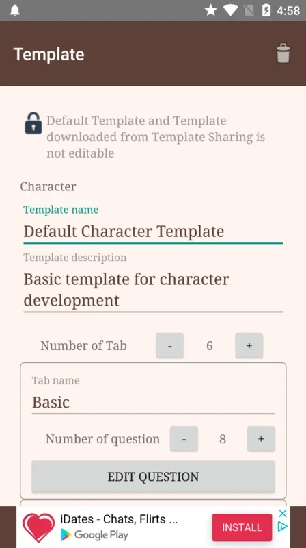 Character Story Planner 2: Android App for Crafting Compelling Narratives