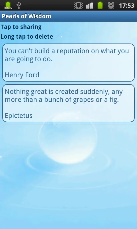 Pearls of Wisdom for Android - Inspiring Quotes App